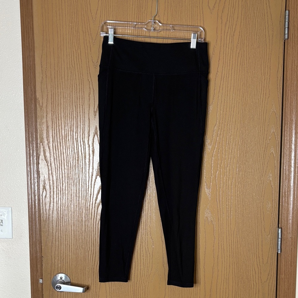 Black Pocket DSG High-Waisted Leggings